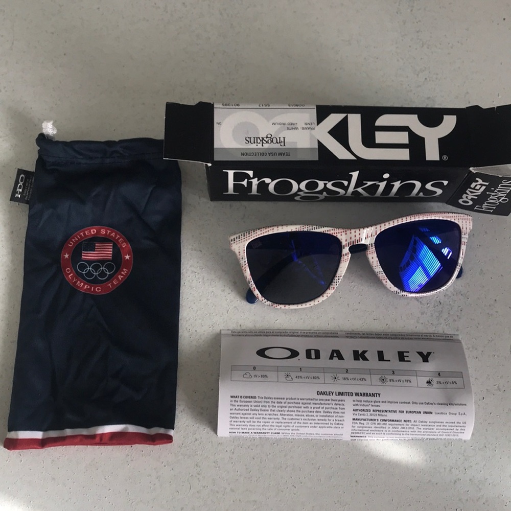 Brand new Olympic Team USA Oakley Frogskins!